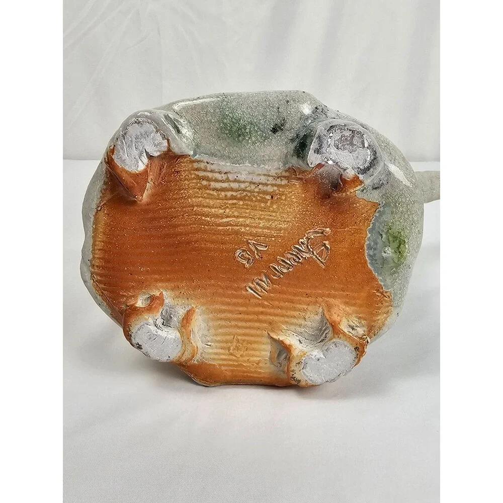 Michael Sherrill Studio Pottery Teapot Signed Contemporary Ceramic Art